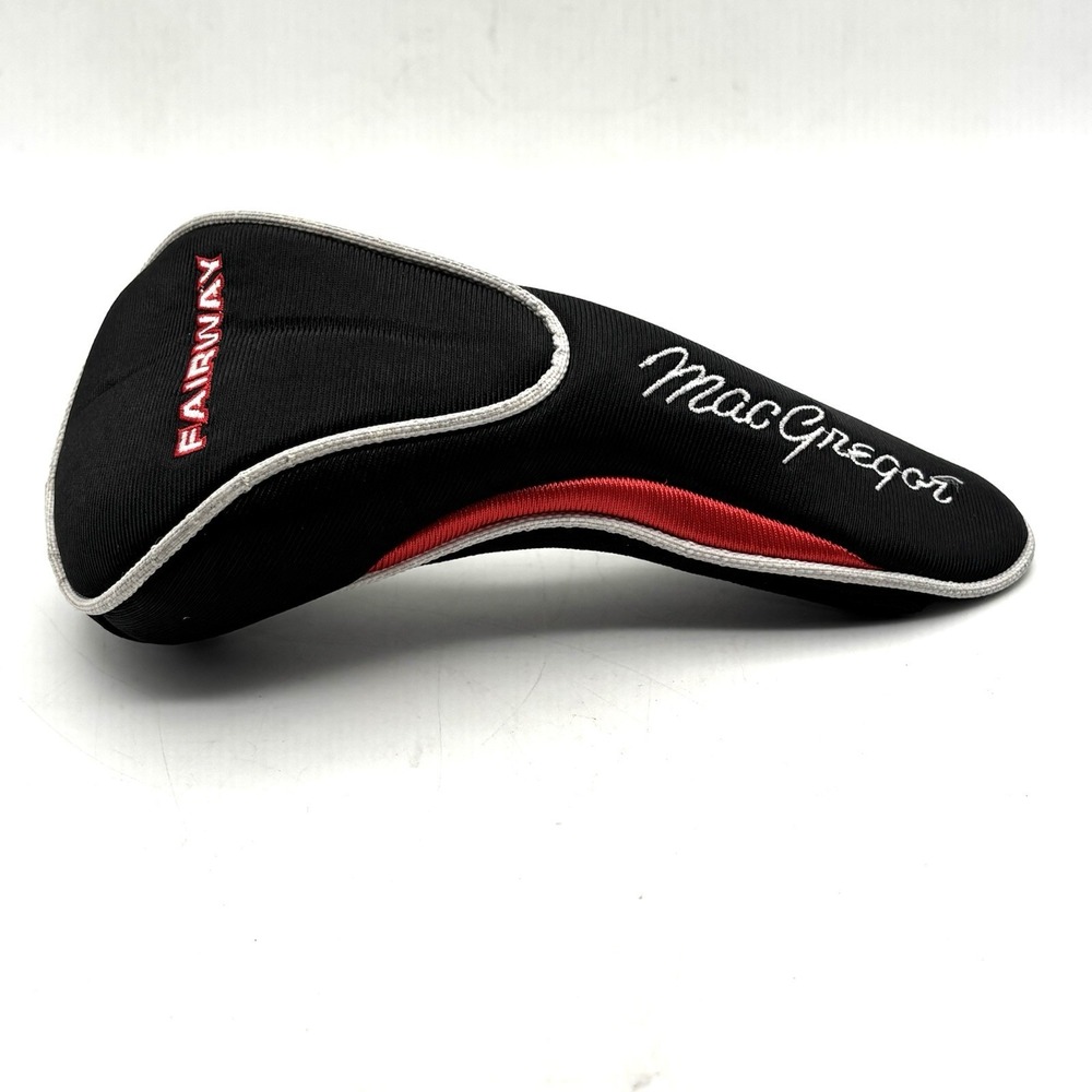MacGregor Fairway Golf Club Head Cover Black / Red